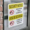 Signmission Weapon Free Campus Bilingual OSHA Security Notice Sign, Vinyl Decal, 7in W x 10in L, 2PK OS-2PACK-SN-D-710-L-11682 - alternate 3